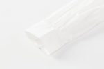 Soft white paper bag for wedding event packaging and supplies.