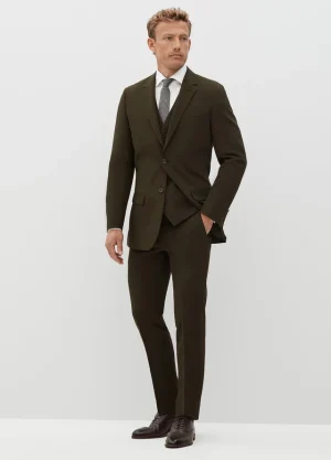 Men's Olive Green Suit