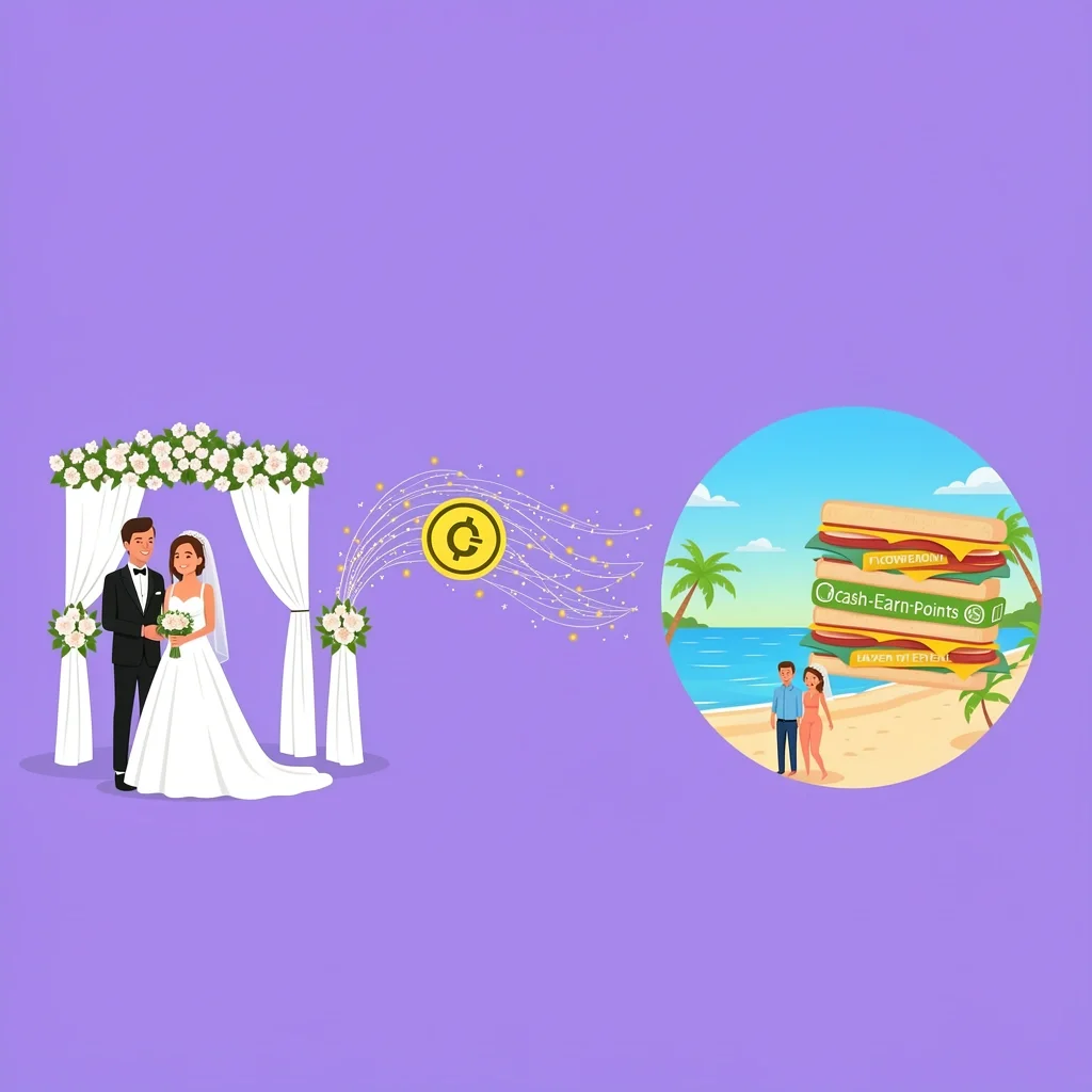Earn and Redeem Points for Wedding and Honeymoon Earning Marriott points from wedding cash spend and redeeming for honeymoon