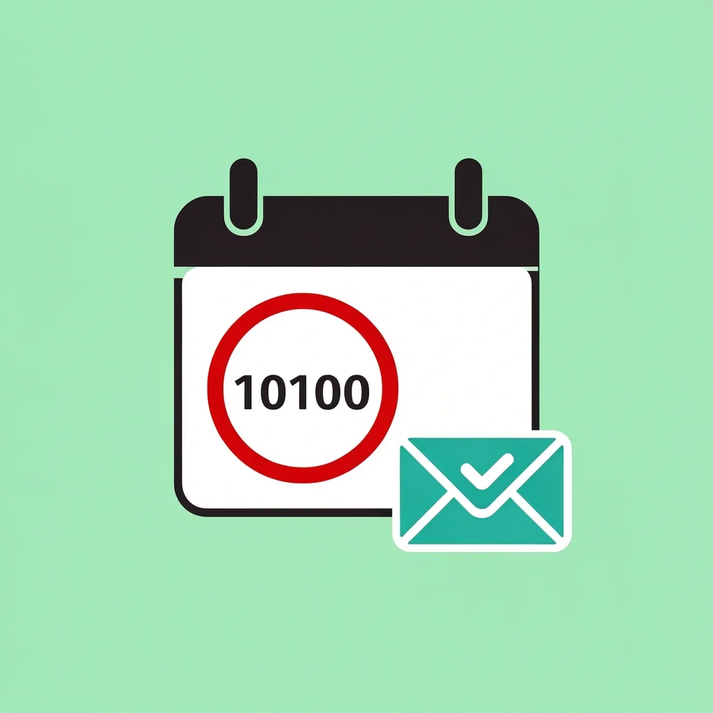 Set Stage for Speed RSVP Planning Calendar with circled date and envelope icon for early RSVP planning